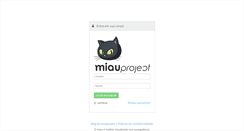 Desktop Screenshot of miauproject.com